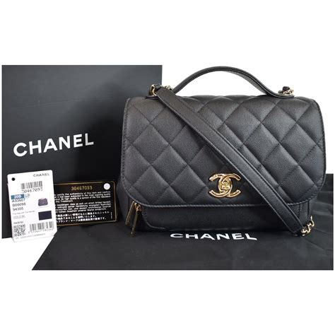 chanel business affinity black caviar|CHANEL Caviar Quilted Medium Business Affinity Flap Black .